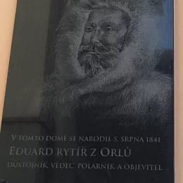 Pamětní deska Eduarda rytíře z Orlů